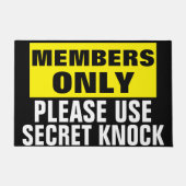 メンバーのみ ドアマット (正面)