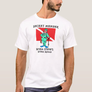 メンバーのスキューバスティーブの秘密のTシャツ Tシャツ