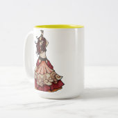 メンバーのベリーダンサー ツートーンマグカップ (正面左)