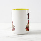 メンバーのベリーダンサー ツートーンマグカップ (中央)