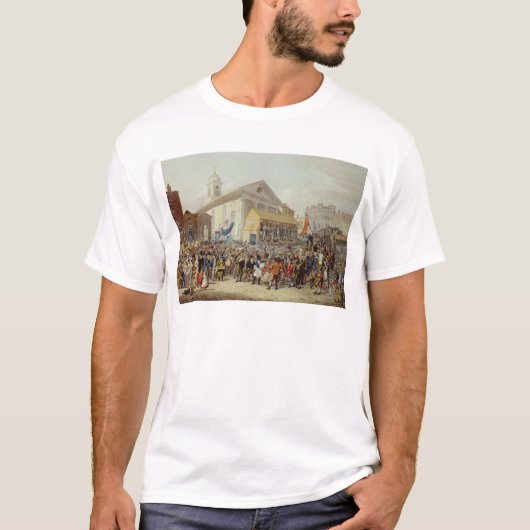 メンバーの選挙の表示 Tシャツ (正面)