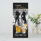 メンバースデーパーティービールボーイズナイトアウト長2 招待状 (スタンド正面)