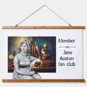 メンバーJane Austinファンクラブ 吊り下げ型タペストリー