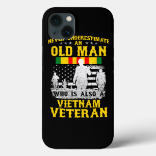 メンパパグランドパベトナム退役軍人ヴィンテージシャツメンズ iPhone 13ケース