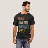 メンパパ夫ティンバーカッターヒーロー Tシャツ (正面フル)