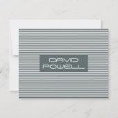 メンパーソナライズされたス ノートカード (裏面)