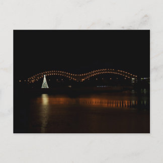 メンフィスのクリスマス シーズンポストカード