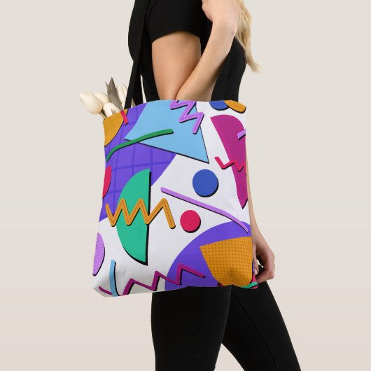 メンフィスのグループ#9-3 トートバッグ (クローズアップ)