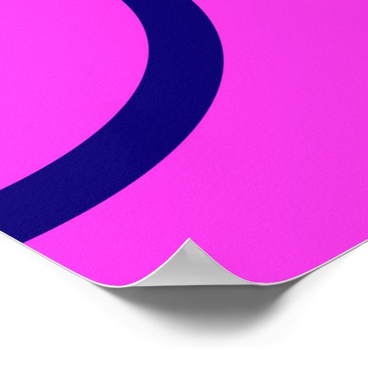 メンフィスのシームレスなパターン、ジオメトリの形状 ポスター (角)