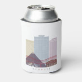 メンフィスのスカイラインポスター 缶クーラー (缶裏面)