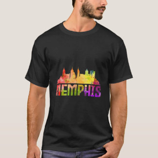メンフィスのスカイライン テネシー州 Tシャツ