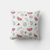 メンフィスのスタイルの熱帯夏パターン クッション (正面)