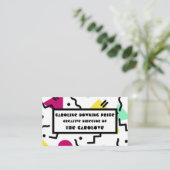 メンフィスのデザイン1 名刺 (スタンド正面)