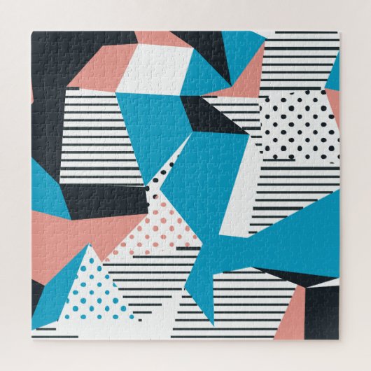 メンフィスのパターン：ミニマル抽象芸術傾向 ジグソーパズル (縦)