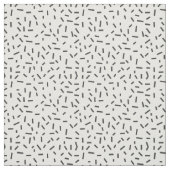 メンフィスの幾何学的でミニマルな黒の抽象芸術のスタイル ファブリック (見本)