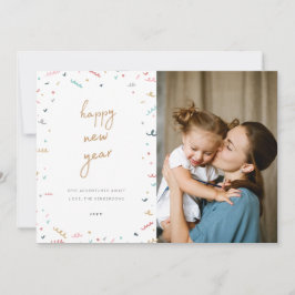 メンフィスの新年の写真カード シーズンカード