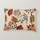 メンフィスの秋の秋の葉葉と地形の アクセントクッション (裏面)