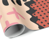 メンフィスの秋の秋の葉葉と地形の ラッピングペーパー (ロールコーナー)