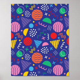 メンフィススタイルパターン ポスター