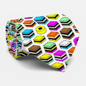 メンフィススタイルリコリス類の模様 ネクタイ (ロール)