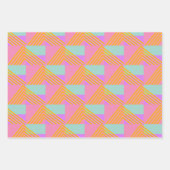 メンフィススタイル90sスローバックパカラフルターン ラッピングペーパーシート (正面2)