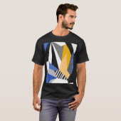 メンフィススタイル:クリエイティブ幾何学的コラージュ。 Tシャツ (正面フル)