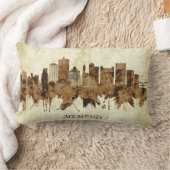 メンフィステネシーシティスケープ ランバークッション (ブランケット)