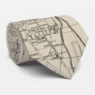 メンフィステネシー州(1911年)のヴィンテージの地図 ネクタイ