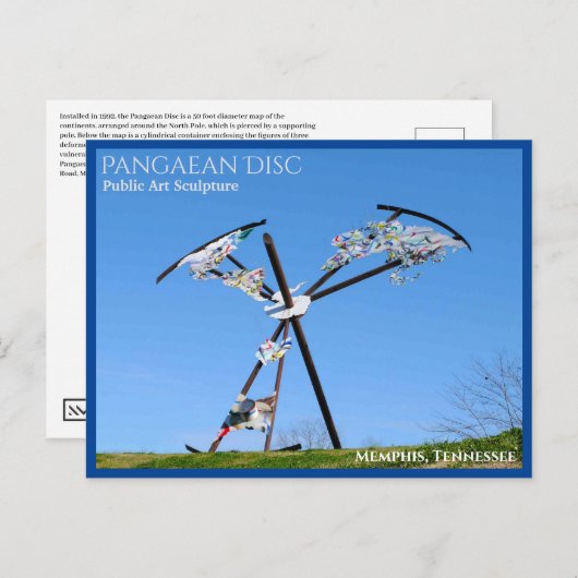 メンフィステネシー葉書TN ポストカード (正面/裏面)