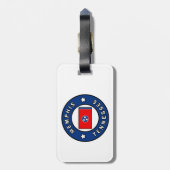 メンフィステネシー ラゲッジタグ (裏面縦)