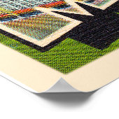 メンフィステネシーTNヴィンテージ大文字葉書 ポスター (角)