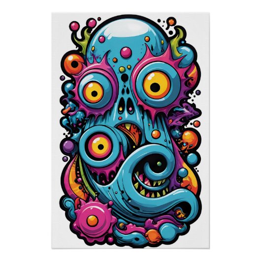 メンフィスデザイングループLagoonの生物 ポスター (正面)