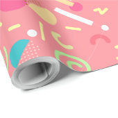 メンフィスデザイン包装紙 ラッピングペーパー (ロールコーナー)