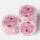 メンフィスデザイン ドルーピー ポーカーチップ (積み重ね)