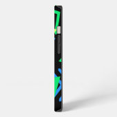 メンフィスパターン幾何学 iPhoneケース (左側面)