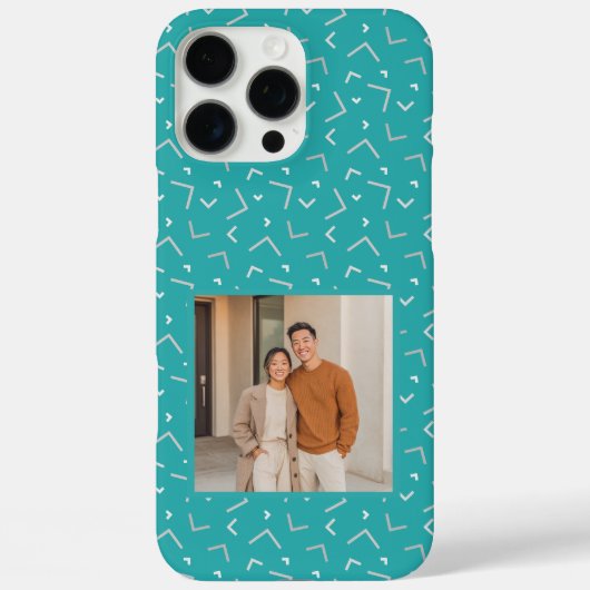 メンフィスプリントの男性向けかわいいギフトアイデア Case-Mate iPhoneケース (裏面)