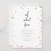 メンフィスホリデーパーティー招待状 招待状 (正面)