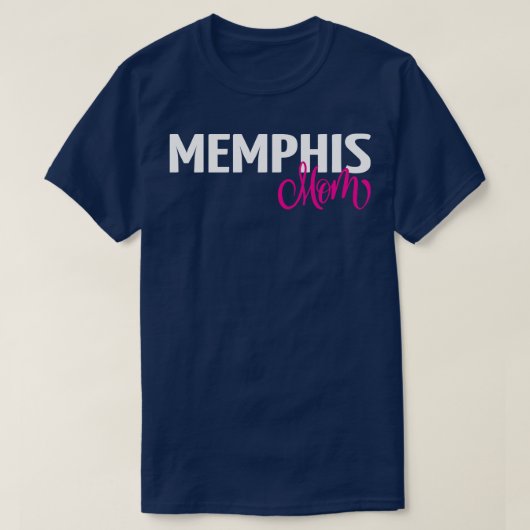 メンフィスママ1 Tシャツ (デザイン正面)