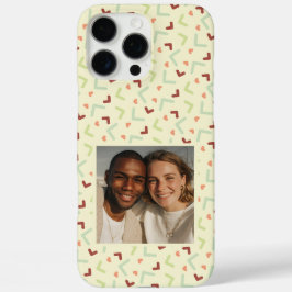 メンフィス柄の上品な結婚式ギフトアイデア iPhone 16 PRO MAXケース