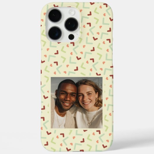 メンフィス柄の上品な結婚式ギフトアイデア Case-Mate iPhoneケース (裏面)