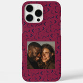 メンフィス柄の女性向けユニークなギフト Case-Mate iPhoneケース (裏面)