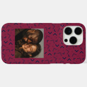 メンフィス柄の女性向けユニークなギフト Case-Mate iPhoneケース (裏面 (横))