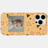 メンフィス柄の彼女へのエレガントな誕生日プレゼント Case-Mate iPhoneケース (裏面 (横))