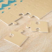 メンフィス気分：レトロ幾何学的トレンド ジグソーパズル (側面)