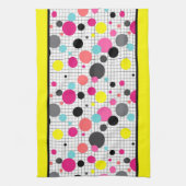 メンフィス水玉模様 キッチンタオル (縦)