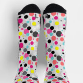 メンフィス水玉模様 ソックス (上部)
