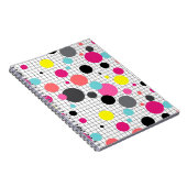 メンフィス水玉模様 ノートブック (右側)