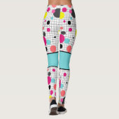 メンフィス水玉模様 レギンス (裏面)