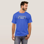 メンフィス素晴らしテネシー" Tシャツ (正面フル)