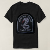 メンフィス警察部特殊作戦戦戦術国連 Tシャツ (デザイン正面)
